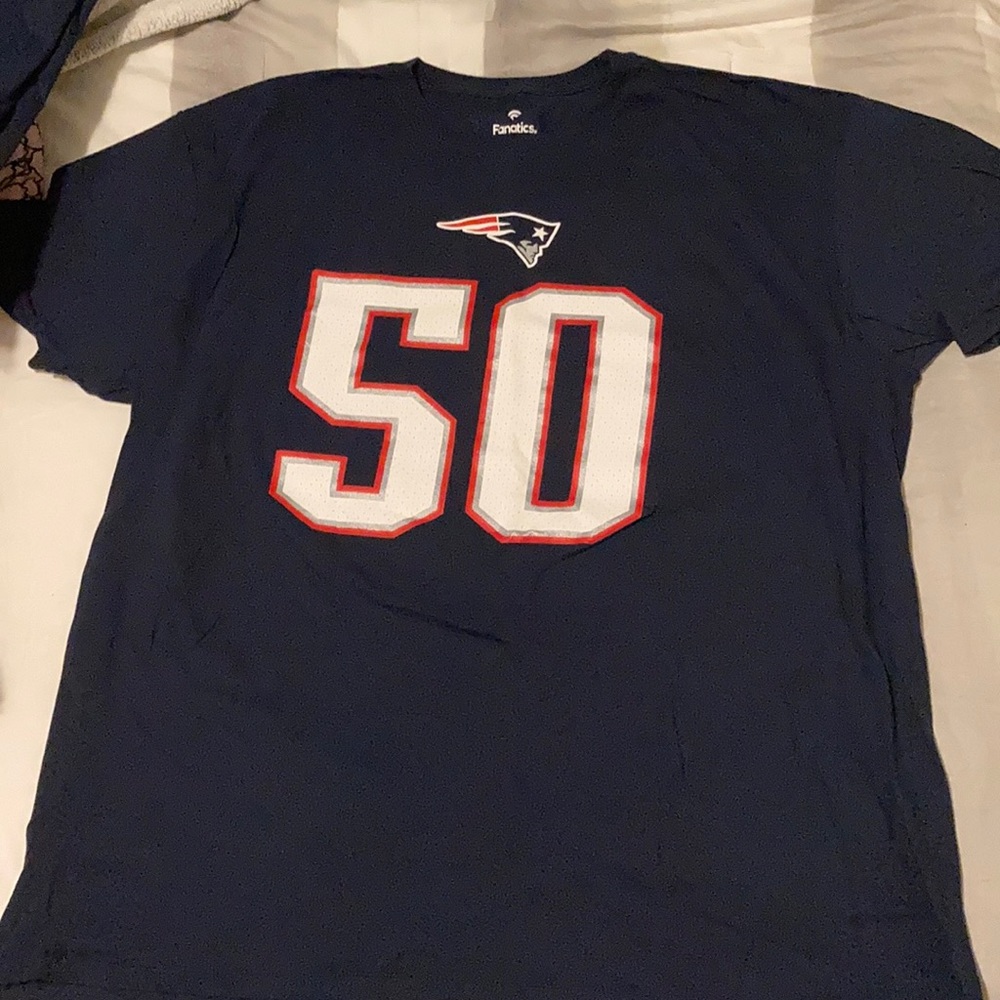 Football NFL rookie jersey shirt Patriots